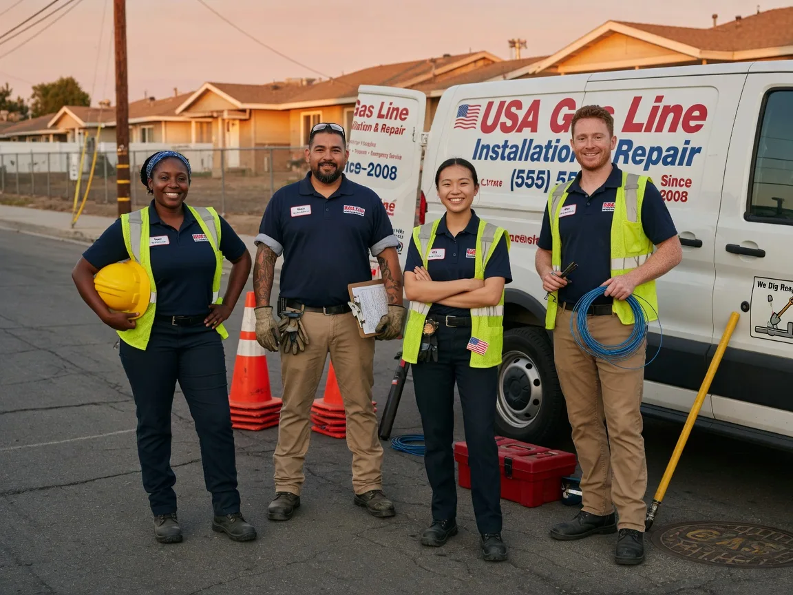 Gas Line Installation company in Perkins, GA
